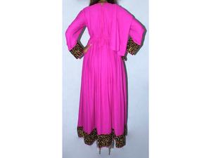 Vestidos Kuchi afganos étnicos Vintage, ropa de fiesta tradicional con colores vibrantes, decoración de encaje para eventos tradicionales paquistaníes - Product Image 3