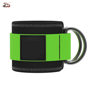 Correas de tobillo Nuevo logotipo personalizado Fitness Gimnasio ajustable Ejercicio Diseño personalizado de Pakistán - Product Image 2