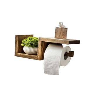 Best Arrival Black <b>Colour</b> Iron Standing Paper Holder Customized Size And Shape Restaurant Toilet Paper Holder - Product Image 4