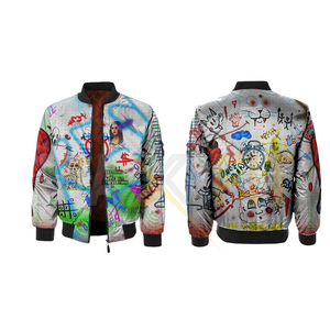 แจ็คเก็ตบอมเบอร์ผู้ชายสีพื้น คุณภาพเยี่ยม ขายส่ง ผ้าแคนวาส กันน้ำ ระบายอากาศได้ดี คุณภาพสูง MAXFIT ENTERPRISES - Product Image 6