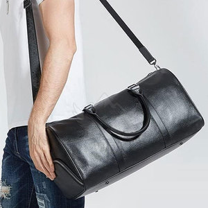 Bolsas de Viaje de Cuero Genuino de Primera Calidad, Forro de Poliéster, Color y Logotipo Personalizables, Amplias, Casuales, para Viajes y Actividades al Aire Libre, OEM/ODM - Product Image 4