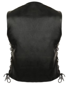 Gilet en cuir pour femme, nouveau design 2025, prix bas, qualité supérieure, faible MOQ, gilet en cuir pour femme - Product Image 6