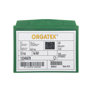 Taschina portadocumenti, magnetica, DIN A5 orizzontale, Verde, 10 pz. / Confezione.- SDVF/5110-05 - Product Image 1