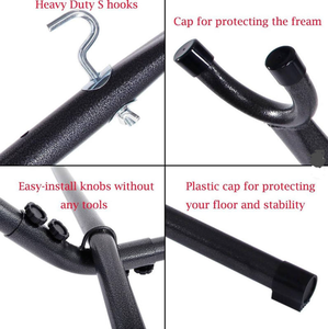 सर्वश्रेष्ठ आउटडोर हैममॉक भारी शुल्क अल्ट्रालाइट डबल पोर्च ब्राज़ीलियन शैली के साथ बड़े आरामदायक और टिकाऊ - Product Image 4