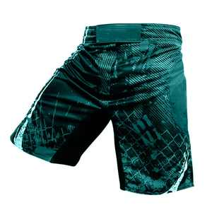 Nouveau modèle populaire Dernier style Shorts MMA pour homme respirants à séchage rapide Logo personnalisé Matériel de boxe imprimé par sublimation Cordon de serrage - Product Image 6