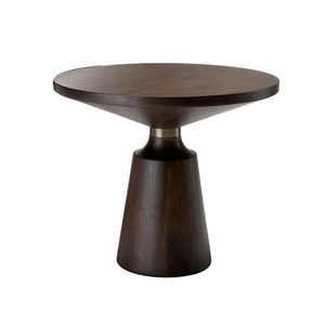 Mesa de Centro de Metal con Forma Ovalada, Diseño Elegante, Mueble Decorativo para Comedor, Accesorios de Decoración para Bares y Cafeterías - Product Image 4