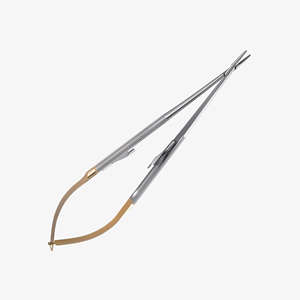 Portaagujas Castroviejo de Acero T/C de 7 Pulgadas con Mango Recto y Bloqueo, Instrumento Quirúrgico Médico Dental Premium para Sutura, Surgiright CE - Product Image 2