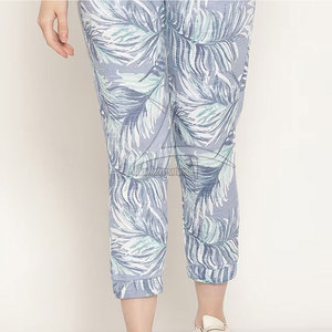 Factory Direct Sale Plus Size Women's <b>Trouser</b> Winter Mid Waist Flat Breathable Quick Dry Eco-Friendly 100% Cotton Casual Workout - Product Image 6