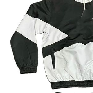 Ensemble coupe-vent pour homme avec logo brodé sur mesure Short en nylon respirant avec motif imprimé pour l'hiver Short coupe-vent pour homme - Product Image 2