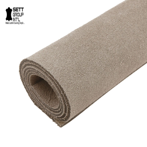 Authentique peau de vache en daim gris foncé organique 0.5-1.5 MM Premium Split DIY Material for Shoe Belt Sofa Furniture Crafting Workshops - Product Image 2