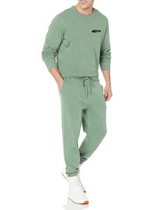 Unisex 100% algodón sudadera camiseta venta al por mayor hombro caído peso pesado ropa de calle de gran tamaño cremallera diseño sólido patrón - Product Image 5