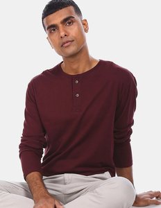 Nouveau Style Logo personnalisé hommes polos solide 100% coton à manches longues Polo tissu tricoté décontracté teint uni - Product Image 6