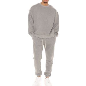 Vêtements de sport pour hommes au meilleur prix d'usine vérifiés, survêtements, coupe régulière, sweat-shirt en polaire et jogger, ensemble deux pièces - Product Image 2