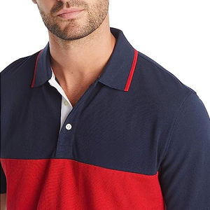Meilleur design pour hommes T-shirts polo 100% coton de haute qualité en gros pas cher prix avec motif imprimé - Product Image 4