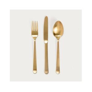 Juego de 5 cubiertos para servir alimentos de acero inoxidable de último diseño con mango antiguo de cobre para hotel a un precio razonable - Product Image 6