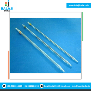 Chất lượng tuyệt vời Hot Bán phòng thí nghiệm Nguồn cung cấp bán buôn balaji Ấn Độ (bi) Chất lượng cao Borosilicate Glass mohr Pipet tùy chỉnh - Product Image 2