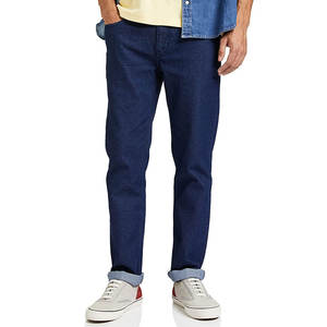 Pantalones vaqueros para hombre servicio OEM último diseño cómodo calidad superior estilo casual cintura media ligero patrón recto - Product Image 1
