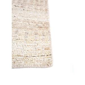Tapis en laine rayé ivoire Manifest 9x12, noué à la main, style afghan, rectangulaire, motif puzzle Tabriz, pour entrée, couloir, usage domestique - Re-1488 - Product Image 4