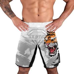 Pantalones Cortos de MMA Estampados de Alta Calidad 2026, Pantalones Cortos de MMA de Color Sólido en Venta, Hechos en Pakistán, Material de Poliéster y Spandex - Product Image 3