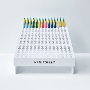 Nuevo modelo de estante de exhibición de arte de uñas Placa de <span class=keywords><strong>Color</strong></span> acrílico succión magnética TARJETA DE <span class=keywords><strong>Color</strong></span> acrílico Exhibición de arte de uñas para salón de belleza de uñas - Product Image 1