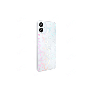 Coque transparente antichoc en silicone TPU souple à motif cœur et design folklorique pour Samsung Galaxy A06 et A57 - Product Image 4
