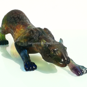 Morden Phong Cách Sang Trọng Lò Đúc Thủy Tinh Kinh Doanh Quà Tặng Phổ Biến Vườn Trang Trí Cho Trang Trí Nội Thất Nhà Văn Phòng Bàn Điêu Khắc Pha Lê - Product Image 3