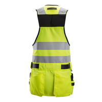 Vêtements de travail de sécurité réfléchissants en coton 100% imperméable et respirant, gilet de chantier haute visibilité avec poches, vente en gros