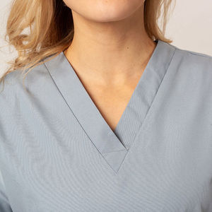 Ensembles d'uniformes hospitaliers médicaux unisexes les plus vendus avec tissu en velours côtelé et logo personnalisé - Product Image 3