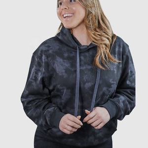 เสื้อมีฮู้ดผ้าฟลีซแขนยาวใส่ได้ทั้งชายและหญิงพร้อมเชือกผูกน่ารักสไตล์ฮาราจูกุผ้าฝ้าย100% สำหรับฤดูหนาว - Product Image 2