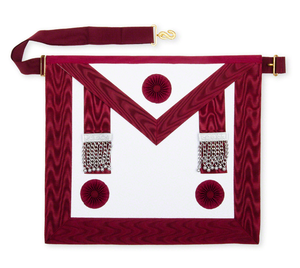 Conjunto de Regalia masónica hecho a mano para uso en casa de campo delantal personalizado y cuello proveedor de uniforme ceremonial directo de fábrica - Product Image 4