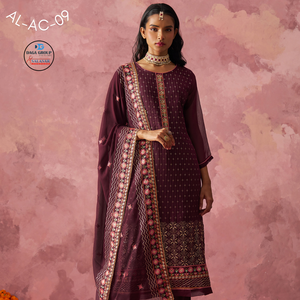 Elegante Kurta/Kurti de Poliéster Premium de Corte Ajustado Estilo Indio y Pakistaní para Mujer, Tendencia para Bodas, Fiestas, Casual, Todas las Temporadas - Product Image 6
