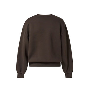 Sudadera de Algodón 100% para Hombre, Cuello Redondo, Felpa, Gruesa, Holgada, Suave, Básica, de Alta Calidad - Product Image 5