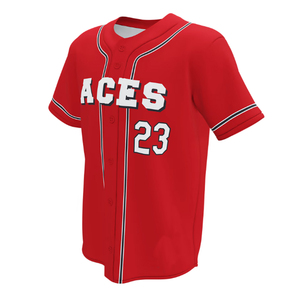 Camiseta de béisbol personalizada OEM al por mayor, sublimación de alta calidad con número de nombre, características transpirables, mejor rendimiento en el campo - Product Image 3