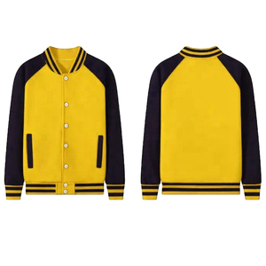 Winter Style for Men and <b>Women</b> Stand Collar Custom Bulk Wholesale Unisex Polyester Varsity <b>Jacket</b> High Quality Casual - Product Image 4