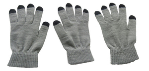 Guantes de punto de invierno para hombres y mujeres/Guantes de acrílico mágicos con pantalla táctil térmica unisex - Product Image 2
