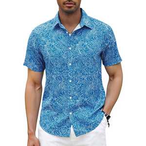 Chemises pour hommes, chemise en coton doux décontractée avec une coupe confortable pour le bureau, usage quotidien, style moderne et apparence élégante - Product Image 1