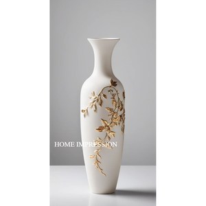 Jarrones de Flores Modernos para Mesa de Boda, Hechos a Mano, Ecológicos, de Latón y Aluminio con Recubrimiento en Polvo Blanco, Proveedor Directo de Fábrica - Product Image 2