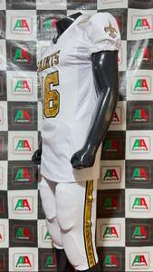 Maillot de football américain fan jersey parent sublimation attirail sergé broderie grande taille personnalisé usine pakistan vraies photos - Product Image 5