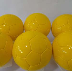 Pelotas paquistaníes de Pakistán, venta al por mayor, balón de fútbol cosido a mano, tamaño 4, Material de PVC, pelotas de entrenamiento cosidas a mano de fútbol - Product Image 4