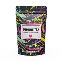 Thé Détox Herbal Stimulant Immunitaire avec Ginseng et Vitamines du Thé Vert – Sachets de Thé pour Adultes, Idéal Cadeau