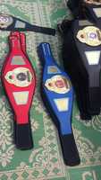 Ceintures de champion unisexes, accessoires de grappling en cuir véritable/artificiel, fabriquées au Pakistan