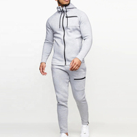 Survêtement pour hommes, Logo personnalisé, uniforme de Sport, Jogging, Sweat-shirt, haut avec fermeture éclair complet, offre spéciale, été,
