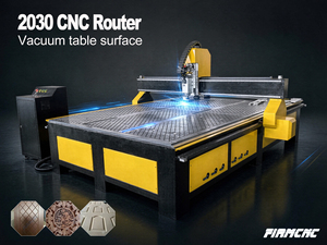 เครื่องเราเตอร์ CNC รุ่น Heavy Duty 2030 2040 พร้อมโต๊ะสุญญากาศ สำหรับงานไม้ขนาดใหญ่ ตัดและแกะสลักไม้ MDF อะคริลิก - Product Image 6