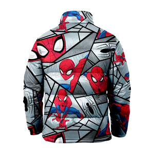 Conception de logo personnalisé OEM 100% Vestes bouffantes en polyester à impression complète Vestes d'extérieur respirantes, coupe-vent et réversibles - Product Image 2