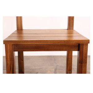 Silla Simone Hecha De Madera De Teca Maciza De Alta Calidad Con Color Marrón Para Uso Interior O Exterior. - Product Image 5