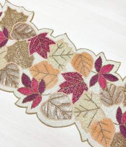 Hojas Corredor de cuentas hecho a mano - Product Image 2