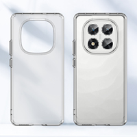Coque de téléphone portable souple antichoc en TPU couleur unie avec boutons pression, protection intégrale Candy Back pour Redmi Note 14 13 12