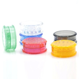 Factory Wholesale Diameter 60mm Three-Layer Color Plastic Cigarette <b>Herb</b> <b>Grinders</b> - Product Image 3