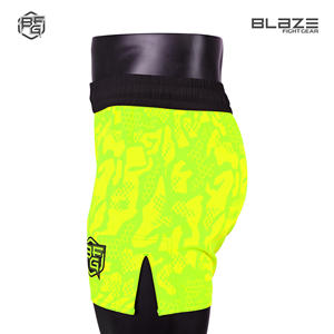 Short MMA personnalisé pour hommes taille 6XL Short BJJ extensible anti-rides en spandex pour la décoration de logo d'entraînement en salle de sport - Product Image 2