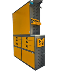 Sistema de Estanterías Modulares para Camionetas OEM Premium, Estructura Desmontable, Recubrimiento Electrostático en Polvo - Almacenamiento Profesional para Camionetas Comerciales - Product Image 1